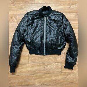 Rick Owens 22AW FOG CROPPED DOWN BOMBER